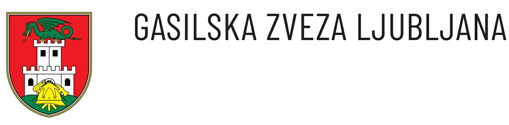 Logo for the Firefighters’ Organisation of Ljubljana  - Gasilska Zveza Ljubljana (GZL)