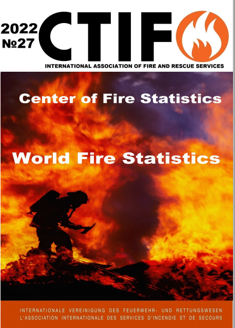 Screenshot of the Fire Statistics Magazine for 2020. 