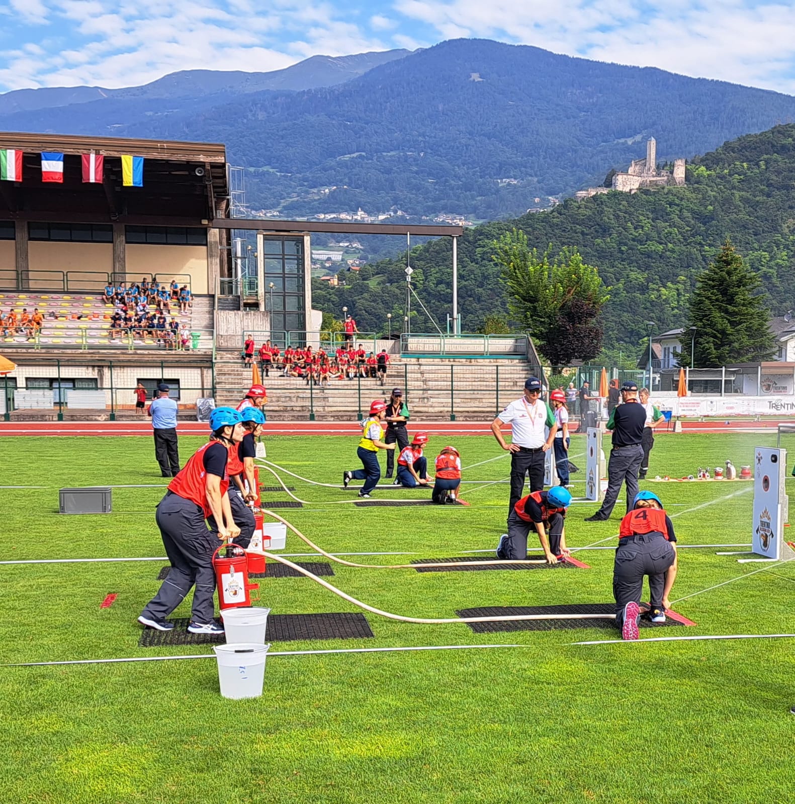 The trining sessions of CTIF2024 started on Monday.