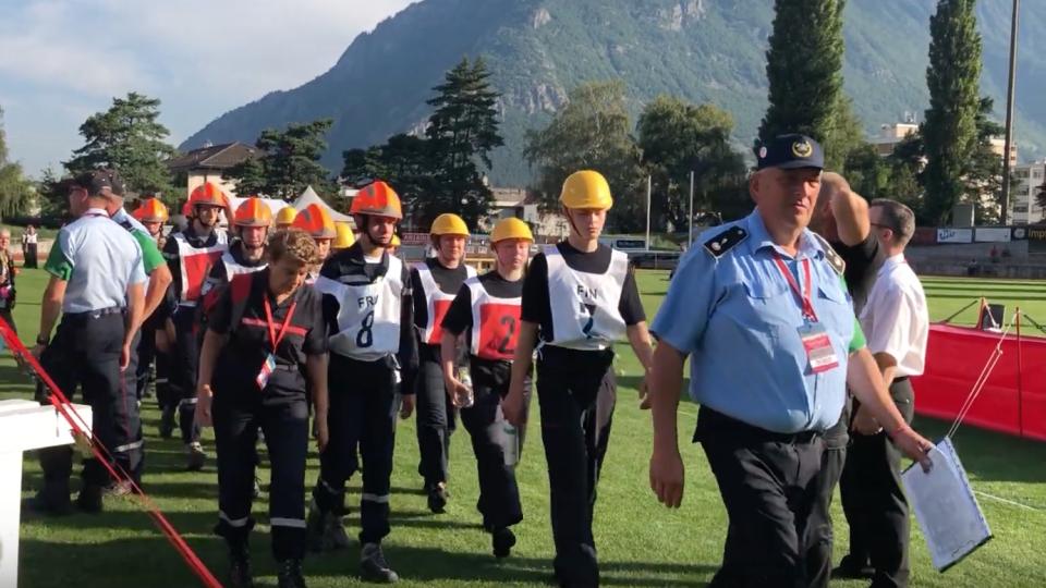 CTIF youth games in Martigny, Switzerland, 2019. Photo by Björn Ulfsson / CTIF News
