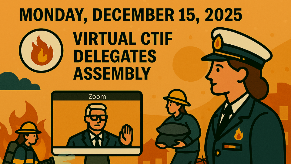 Extraordinary Online Virtual Assembly 2025. Illustration executed by MS CoPilot, from an  idea by Bjorn Ulfsson / CTIF. 