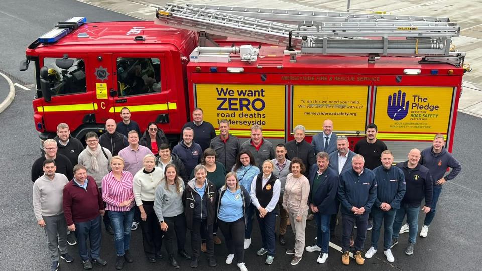 Group photo from the CTIF Youth Leaders Commission in Liverpool, in November 2025. 