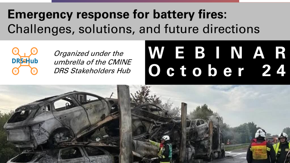 DIREKTION webinar on Battery Fire Response