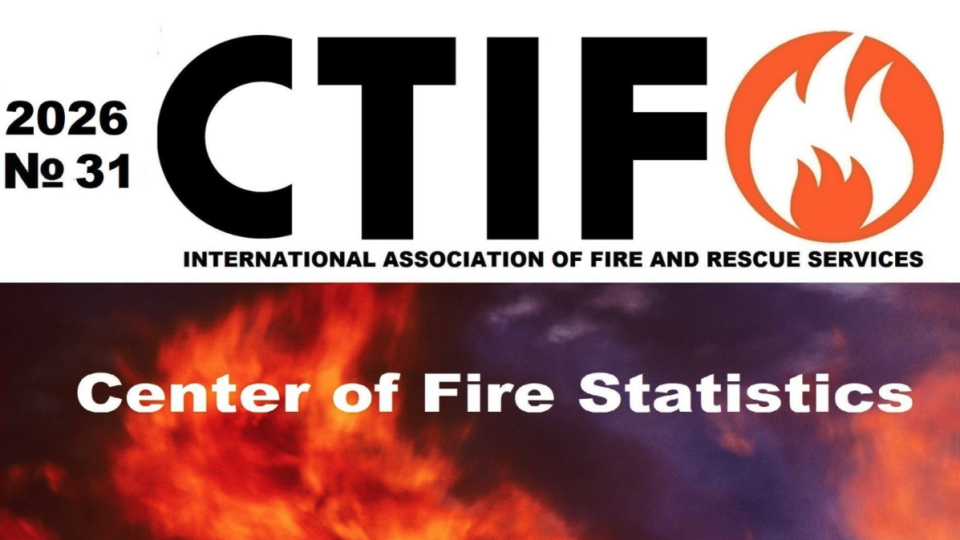 Screenshot of the Fire Statistics Magazine no 31, 2026. 