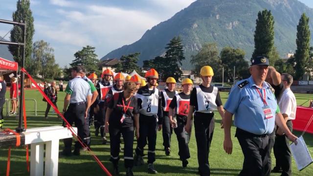 CTIF youth games in Martigny, Switzerland, 2019. Photo by Björn Ulfsson / CTIF News