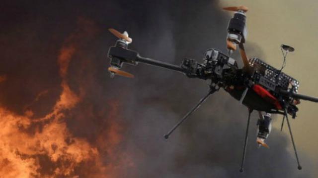 Firefighting drone