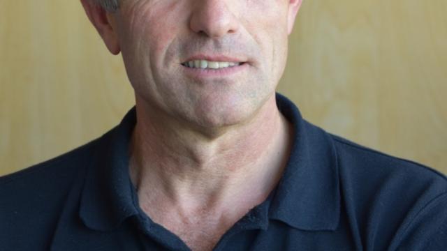Michel Gentilleau, first recipient of the CTIF Knight's Cross medal. 