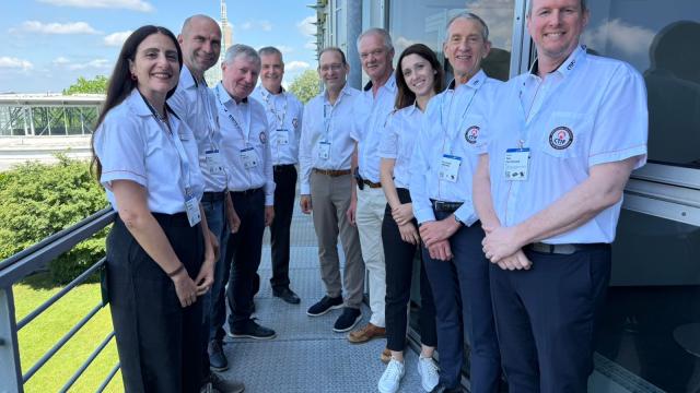 The CTIF Executive Committee at Interschutz 2026. 