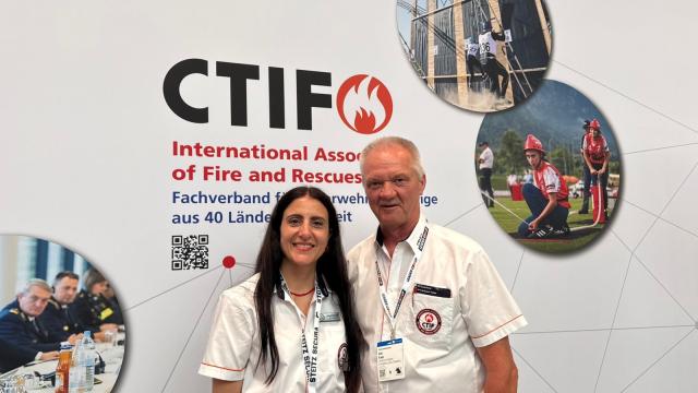 The CTIF Executive Committee at Interschutz 2026. 