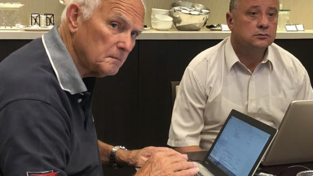 CTIF Senior Adviser Dennis Davies at the Executive Committee meeting in Las Vegas, June 2018.